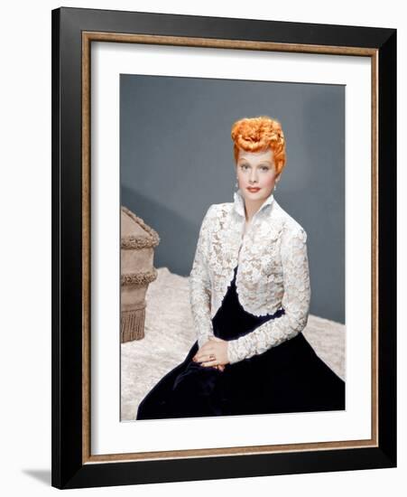 Lucille Ball, ca. 1940s-null-Framed Photo