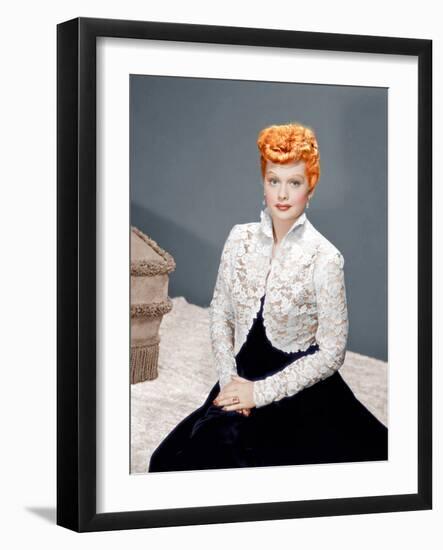 Lucille Ball, ca. 1940s--Framed Photo