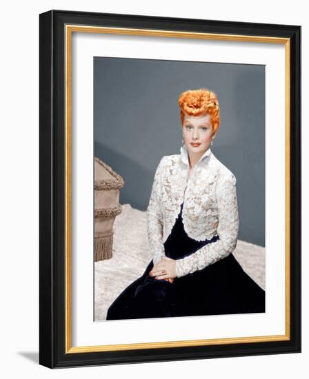 Lucille Ball, ca. 1940s-null-Framed Photo