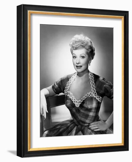 Lucille Ball, Ca. 1950-null-Framed Photo