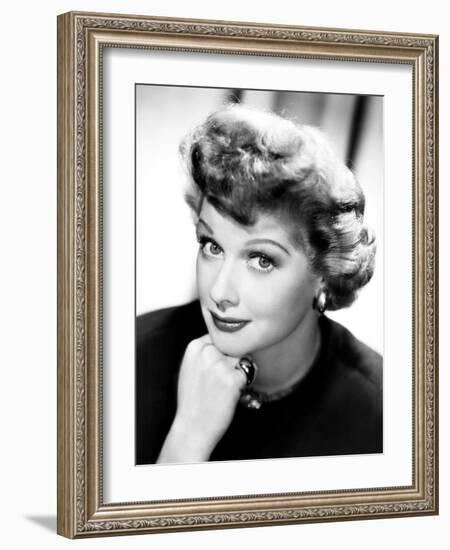 Lucille Ball, Ca. Early 1950s-null-Framed Photo