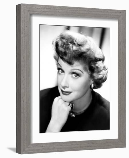 Lucille Ball, Ca. Early 1950s-null-Framed Photo