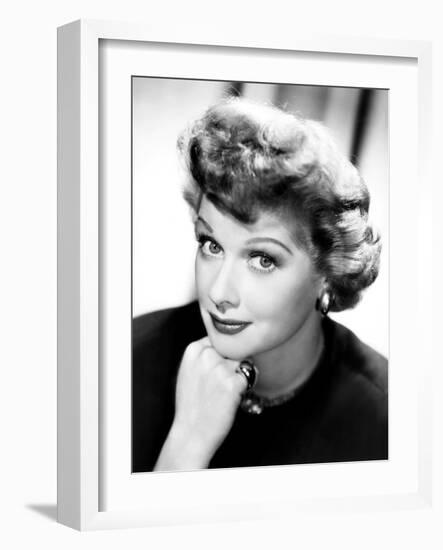 Lucille Ball, Ca. Early 1950s-null-Framed Photo