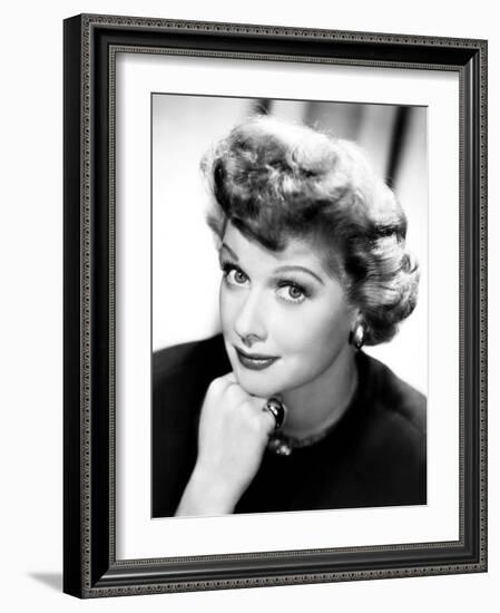 Lucille Ball, Ca. Early 1950s-null-Framed Photo