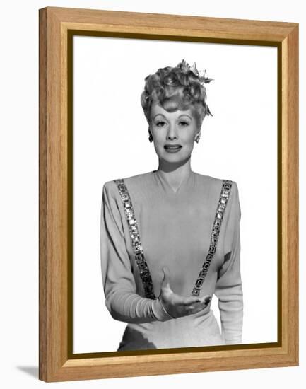 Lucille Ball, ca. Mid-1940s-null-Framed Stretched Canvas