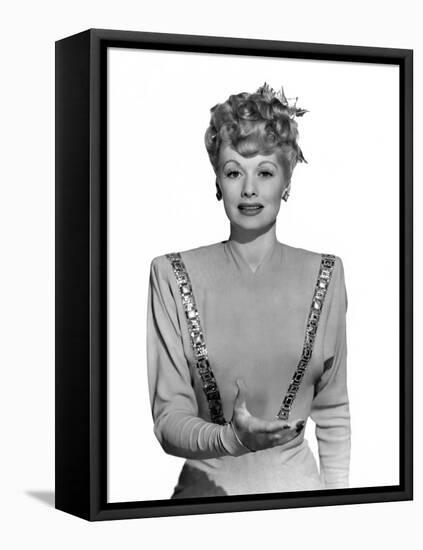 Lucille Ball, ca. Mid-1940s-null-Framed Stretched Canvas