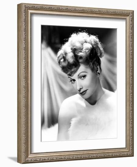 Lucille Ball, Ca. Mid-1940s-null-Framed Photo