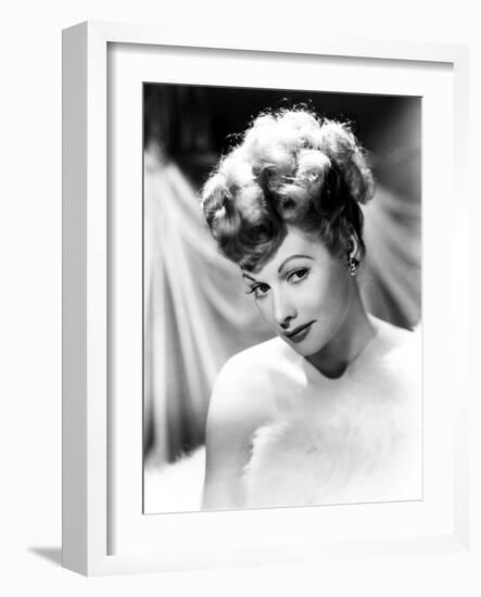 Lucille Ball, Ca. Mid-1940s-null-Framed Photo