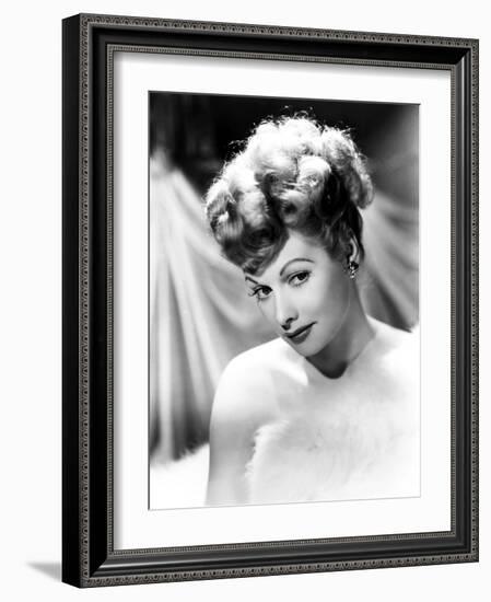 Lucille Ball, Ca. Mid-1940s-null-Framed Photo