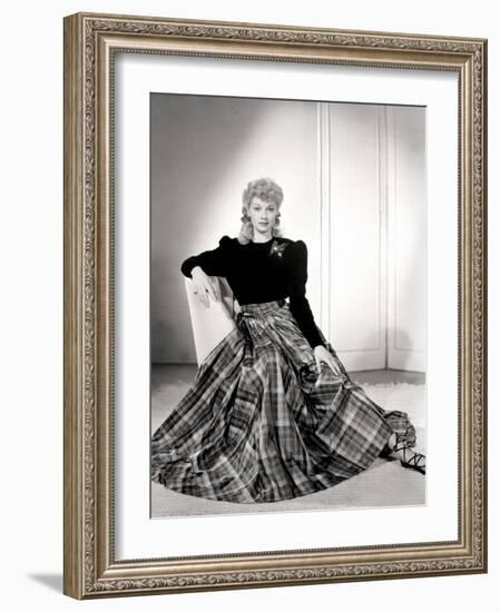 Lucille Ball in a Portrait, 1940's-null-Framed Photo