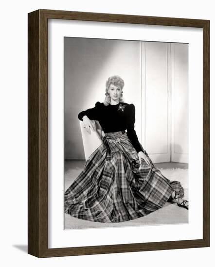 Lucille Ball in a Portrait, 1940's-null-Framed Photo