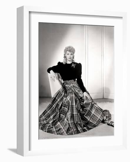 Lucille Ball in a Portrait, 1940's-null-Framed Photo