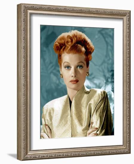 Lucille Ball, Mid-1940s-null-Framed Photo