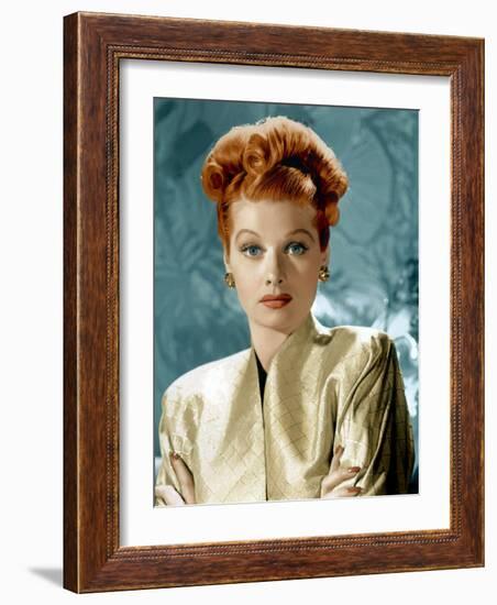 Lucille Ball, Mid-1940s-null-Framed Photo