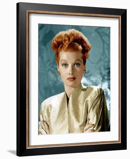 Lucille Ball, Mid-1940s-null-Framed Photo