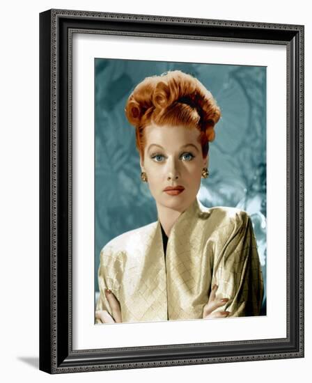 Lucille Ball, Mid-1940s-null-Framed Photo