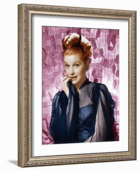 Lucille Ball, Mid 1940s-null-Framed Photo