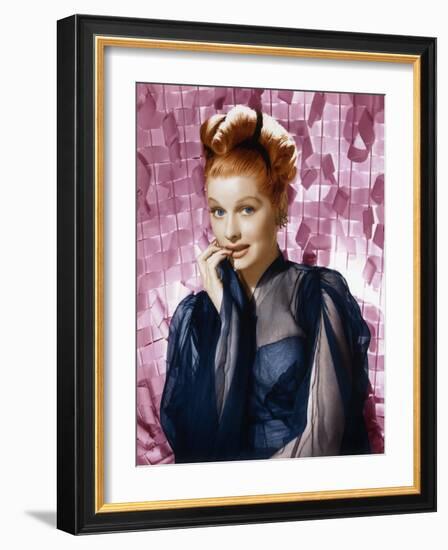 Lucille Ball, Mid 1940s-null-Framed Photo