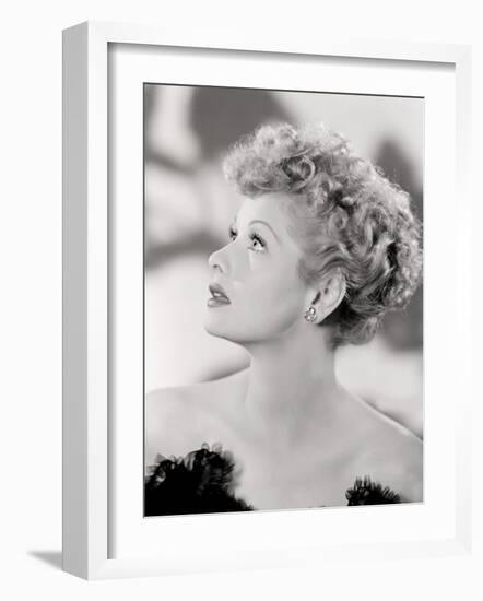 Lucille Ball Portrait, 1940's-null-Framed Photo