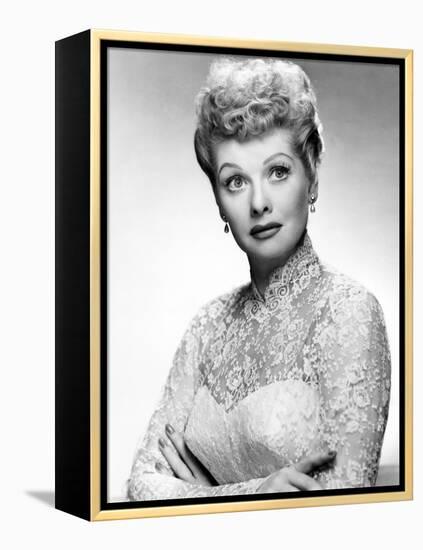 Lucille Ball, Portrait-null-Framed Stretched Canvas