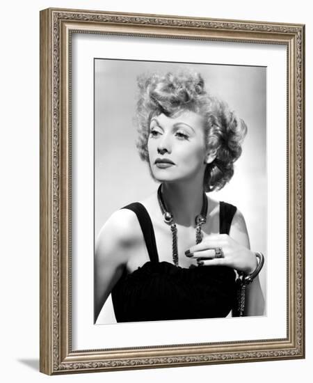 Lucille Ball Publicity Shot, 1940's-null-Framed Photo