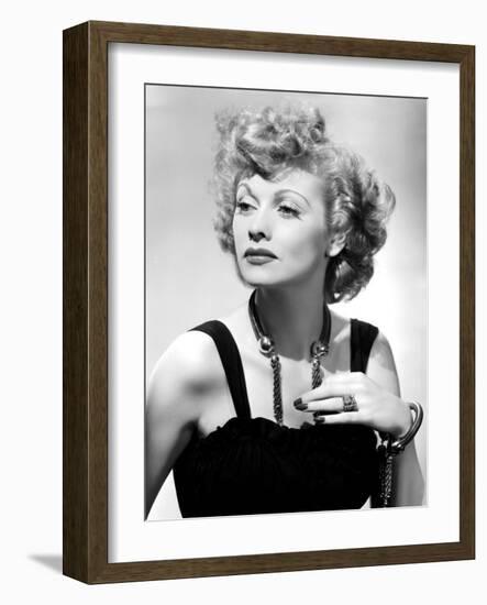 Lucille Ball Publicity Shot, 1940's-null-Framed Photo