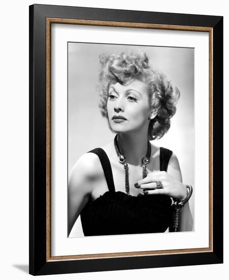 Lucille Ball Publicity Shot, 1940's-null-Framed Photo