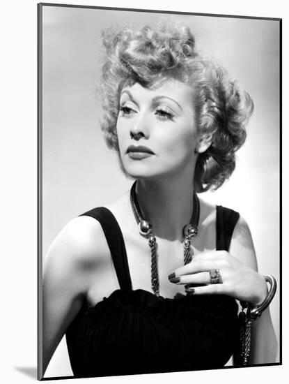 Lucille Ball Publicity Shot, 1940's-null-Mounted Photo