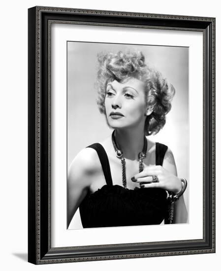 Lucille Ball Publicity Shot, 1940's-null-Framed Photo