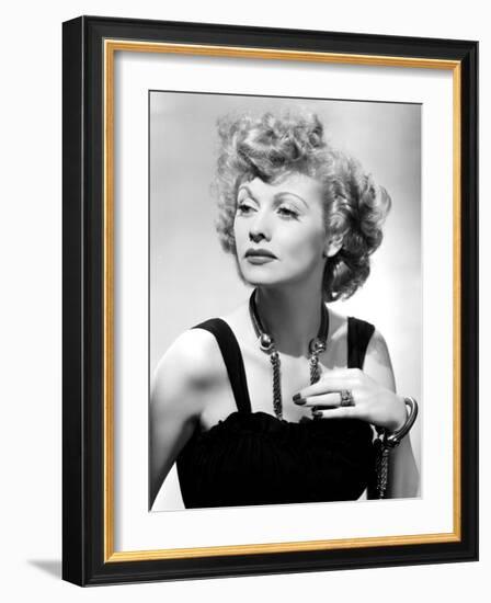 Lucille Ball Publicity Shot, 1940's-null-Framed Photo