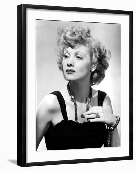 Lucille Ball Publicity Shot, 1940's-null-Framed Photo