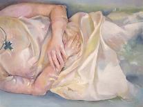 Girl in Bed, 2004-Lucinda Arundell-Framed Giclee Print