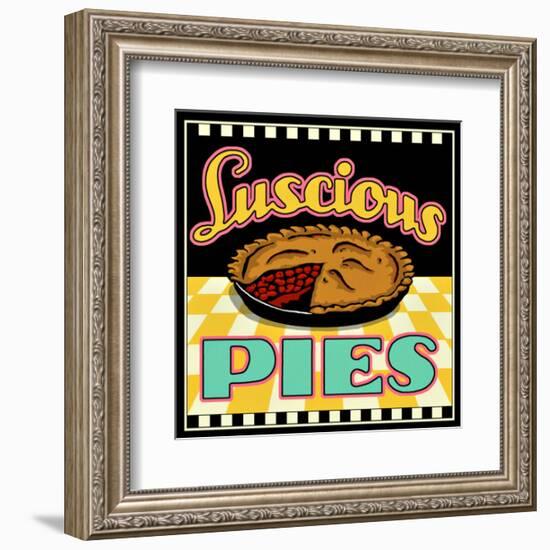 Lucious Pies-null-Framed Giclee Print