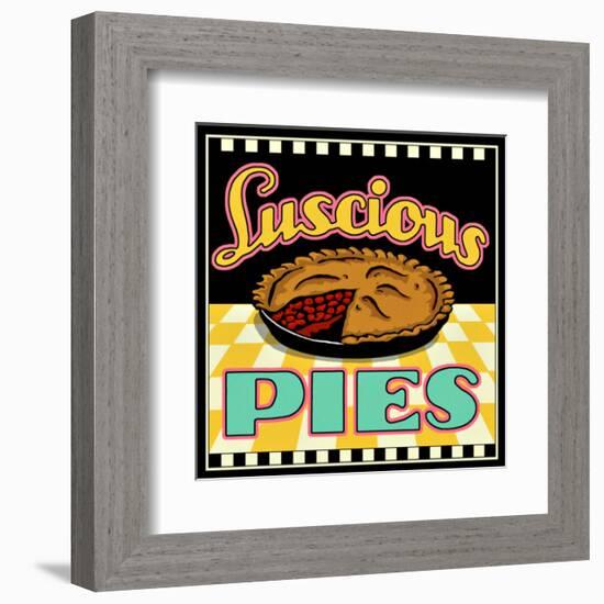 Lucious Pies-null-Framed Giclee Print