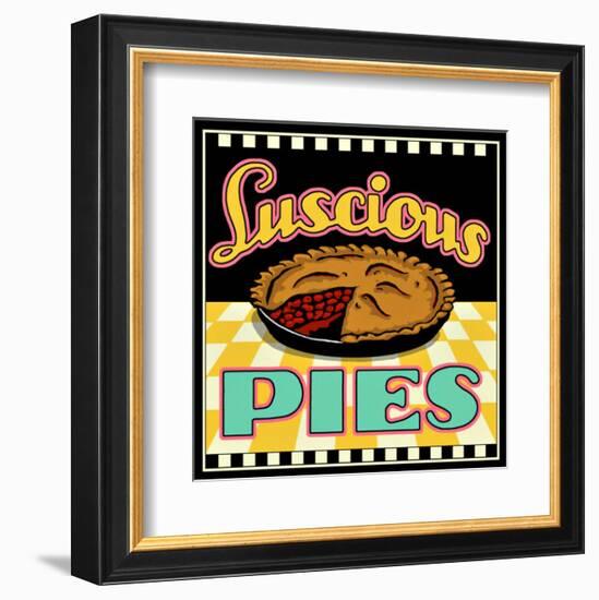 Lucious Pies-null-Framed Giclee Print