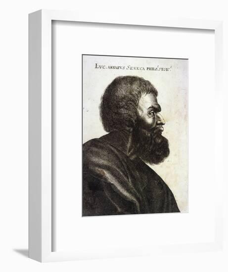 Lucius Annaeus Seneca "The Younger", Roman Philosopher and Statesman-null-Framed Photographic Print