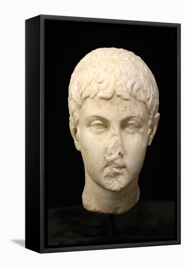Lucius Caesar, Late 1St Century (Marble)-Roman-Framed Premier Image Canvas