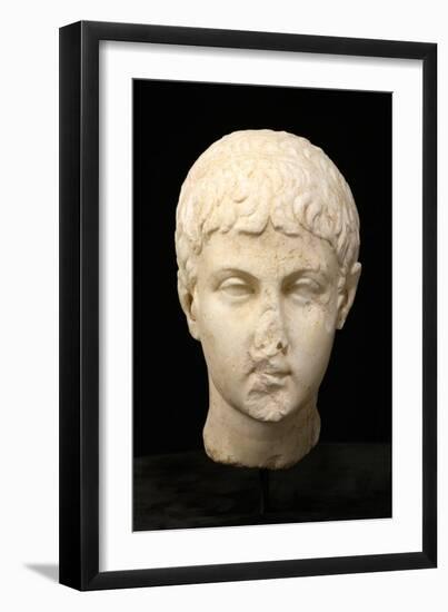 Lucius Caesar, Late 1St Century (Marble)-Roman-Framed Giclee Print