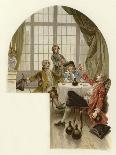 School for Scandal: Cast on Stage-Lucius Rossi-Framed Art Print