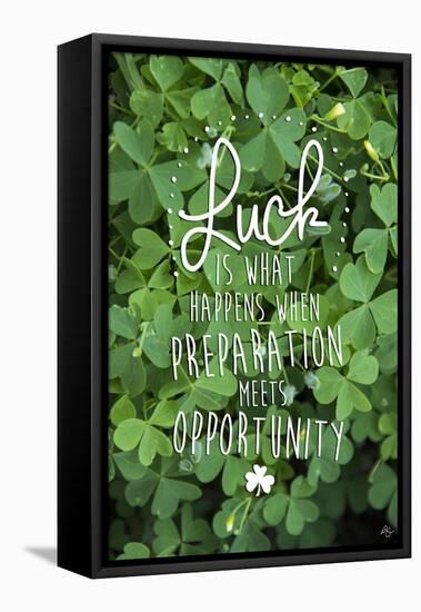 Luck is-Kimberly Glover-Framed Premier Image Canvas