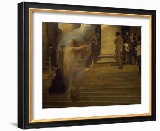 Luck Passing By, 1903-Albert Maignan-Framed Giclee Print