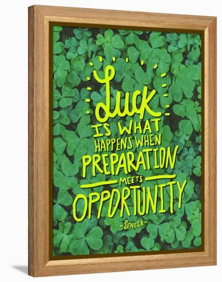 Luck Seneca-Leah Flores-Framed Premier Image Canvas