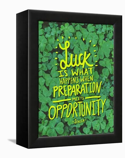 Luck Seneca-Leah Flores-Framed Premier Image Canvas