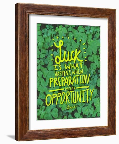 Luck Seneca-Leah Flores-Framed Giclee Print