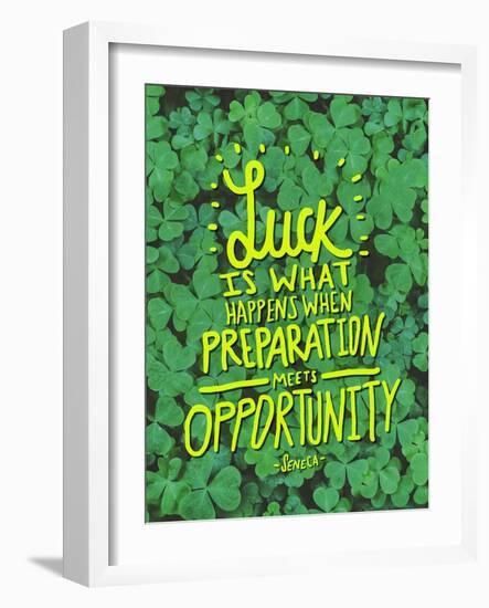 Luck Seneca-Leah Flores-Framed Giclee Print