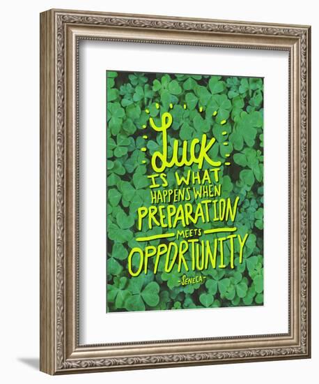 Luck Seneca-Leah Flores-Framed Giclee Print