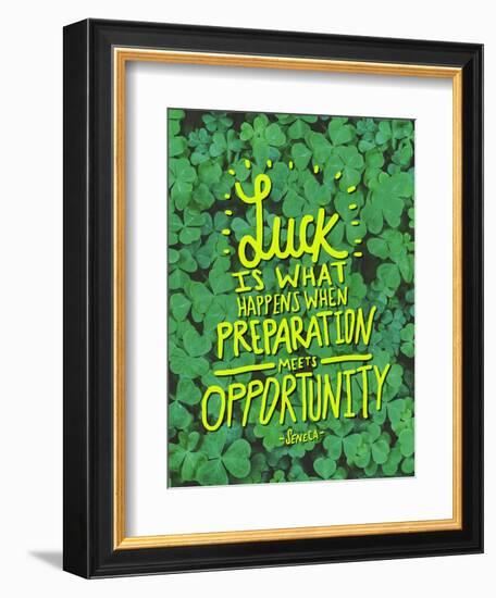 Luck Seneca-Leah Flores-Framed Giclee Print