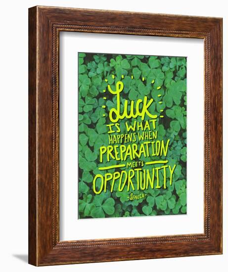 Luck Seneca-Leah Flores-Framed Premium Giclee Print