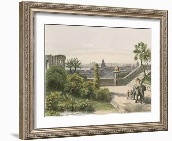 Lucknow-English School-Framed Giclee Print