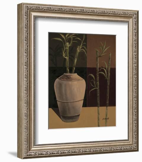 Lucky Bamboo II-Emmanuel Cometa-Framed Giclee Print